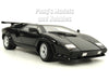 1985 Lamborghini Countach LP 5000 - Black - 1/24 Diecast Metal Model by Maisto