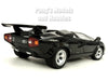 1985 Lamborghini Countach LP 5000 - Black - 1/24 Diecast Metal Model by Maisto