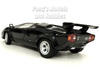 1985 Lamborghini Countach LP 5000 - Black - 1/24 Diecast Metal Model by Maisto