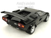 1985 Lamborghini Countach LP 5000 - Black - 1/24 Diecast Metal Model by Maisto