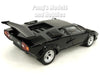 1985 Lamborghini Countach LP 5000 - Black - 1/24 Diecast Metal Model by Maisto