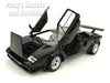 1985 Lamborghini Countach LP 5000 - Black - 1/24 Diecast Metal Model by Maisto