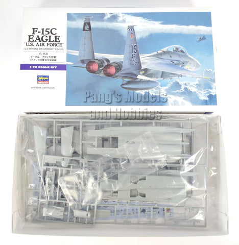 F-15 F-15C Eagle - Air Superiority Fighter USAF 1/72 Scale Plastic Model Kit (Assembly Required) by Hasegawa