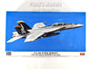 F/A-18F F-18F Super Hornet VFA-103 Jolly Rogers CAG 2022, US NAVY 1/72 Scale Plastic Model Kit (Assembly Required) by Hasegawa