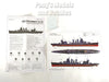 Cruiser USS Vincennes CA-44 US NAVY 1/700 Scale Plastic Model Kit - ASSEMBLY REQUIRED - by Trumpeter