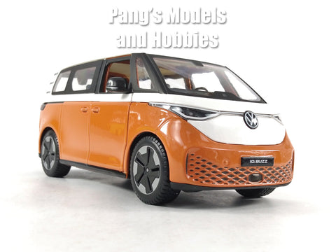 2023 Volkswagen ID. Buzz Bus Van - Orange - 1/24 Diecast Metal Model by Maisto