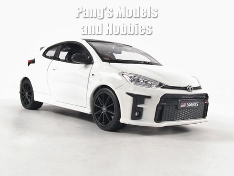 2021 Toyota GR Yaris - White - 1/24 Scale Diecast Model by Maisto