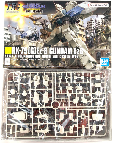 RX-79(G) Ez-8 Ground Type Gundam - 08th MS Team 1/144 Scale Plastic Model Kit (Assembly Required) by Bandai (Copy)