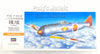 Nakajima Ki-44 Shoki Tojo Imperial Japanese Army 1/72 Scale Plastic Model Kit (Assembly Required) by Hasegawa