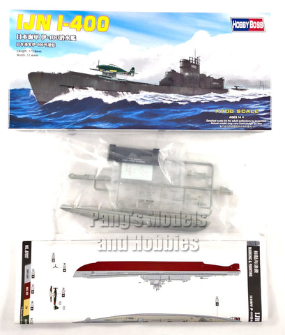 I-400 Sentoku Class Submarine - Imperial Japanese Navy - 1/700 Scale Model Kit Assembly Needed - Hobby Boss