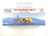 Battleship USS Wisconsin BB-64 US NAVY 1/665 Scale Plastic Model Kit - ASSEMBLY REQUIRED by Atlantis