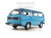 Volkswagen VW T3 - Type 2 Bus Van - BLUE - 1/24 Diecast Metal Model by Motormax