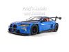 BMW M4 GT3 - BLUE - 1/24  Scale Diecast Metal Model by Showcasts