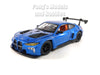 BMW M4 GT3 - BLUE - 1/24  Scale Diecast Metal Model by Showcasts