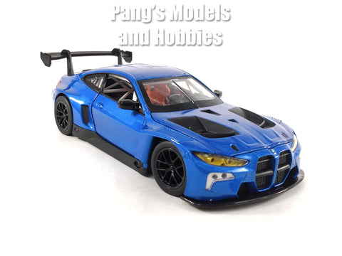 BMW M4 GT3 - BLUE - 1/24  Scale Diecast Metal Model by Showcasts