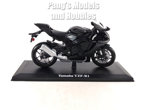 2015 Yamaha YZF YZF-R1 - BLACK - 1/12 Scale Diecast Model Motorcycle by Maisto