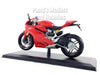 Ducati 1199 Panigale with Display Base 1/12 Scale Diecast Metal Model Motorcycle by Maisto