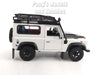 Land Rover Defender with Roof Rack and Snorkel Kit - White - 1/24 Scale Diecast Car Model by Welly