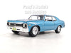 1970 Chevrolet Nova SS - Blue - 1/24 Scale Diecast Metal Car Model by Maisto