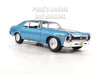 1970 Chevrolet Nova SS - Blue - 1/24 Scale Diecast Metal Car Model by Maisto