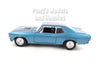 1970 Chevrolet Nova SS - Blue - 1/24 Scale Diecast Metal Car Model by Maisto