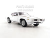 1969 Pontiac GTO "The Judge" - White - 1/24 Diecast Metal Model by Welly