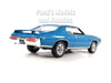 1969 Pontiac GTO "The Judge" - Blue - 1/24 Diecast Metal Model by Welly