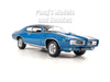 1969 Pontiac GTO "The Judge" - Blue - 1/24 Diecast Metal Model by Welly