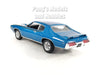 1969 Pontiac GTO "The Judge" - Blue - 1/24 Diecast Metal Model by Welly