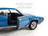 1969 Pontiac GTO "The Judge" - Blue - 1/24 Diecast Metal Model by Welly