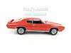 1969 Pontiac GTO "The Judge" - Red - 1/24 Diecast Metal Model by Welly