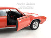 1969 Pontiac GTO "The Judge" - Red - 1/24 Diecast Metal Model by Welly