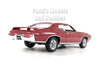 1969 Pontiac GTO "The Judge" - Burgundy - 1/24 Diecast Metal Model by Welly