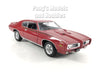 1969 Pontiac GTO "The Judge" - Burgundy - 1/24 Diecast Metal Model by Welly