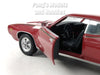 1969 Pontiac GTO "The Judge" - Burgundy - 1/24 Diecast Metal Model by Welly