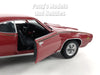 1969 Pontiac GTO "The Judge" - Burgundy - 1/24 Diecast Metal Model by Welly