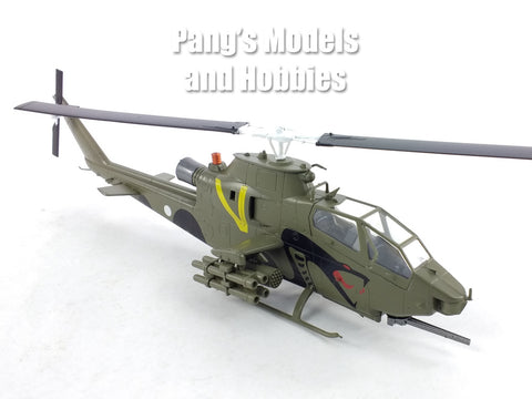 Bell AH-1 AH-1S Cobra Israeli Air Force - Southern Cobra Squadron 1/72 Scale Assembled and Painted Plastic Model by Easy Model