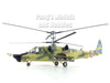 Kamov Ka-50 Black Shark, No 018 - Russian Air Force - 1/72 Scale Assembled and Painted Plastic Model by Easy Model