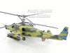 Kamov Ka-50 Black Shark, No 018 - Russian Air Force - 1/72 Scale Assembled and Painted Plastic Model by Easy Model