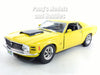 1970 Ford Mustang Boss 429 - Yellow - 1/24 Diecast Metal Model by Motormax