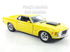 1970 Ford Mustang Boss 429 - Yellow - 1/24 Diecast Metal Model by Motormax