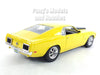 1970 Ford Mustang Boss 429 - Yellow - 1/24 Diecast Metal Model by Motormax