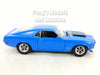 1970 Ford Mustang Boss 429 - Blue - 1/24 Diecast Metal Model by Motormax