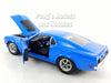 1970 Ford Mustang Boss 429 - Blue - 1/24 Diecast Metal Model by Motormax