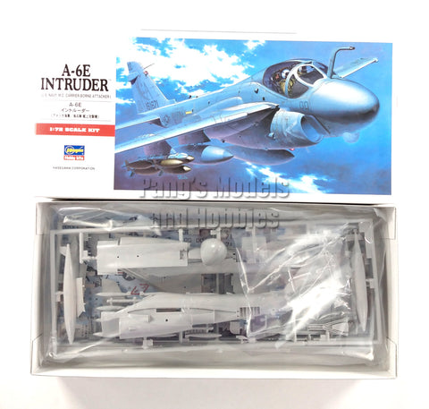 Grumman A-6 A-6E Intruder US NAVY - MARINES 1/72 Scale Plastic Model Kit (Assembly Required) by Hasegawa