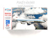 Boeing 707 707-120 Boeing Livery 1/139 Scale Plastic Model Kit (Assembly Required) by Atlantis