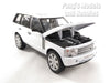 2002 Land Rover Range Rover (L322) White 1/24 Diecast Metal Model by Welly