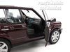 2002 Land Rover Range Rover (L322) Burgundy 1/24 Diecast Metal Model by Welly