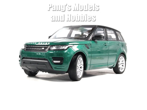 2013 Land Rover Range Rover Sport (L494) Green 1/24 Diecast Metal Model by Welly