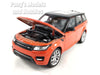 2013 Land Rover Range Rover Sport (L494) Orange 1/24 Diecast Metal Model by Welly